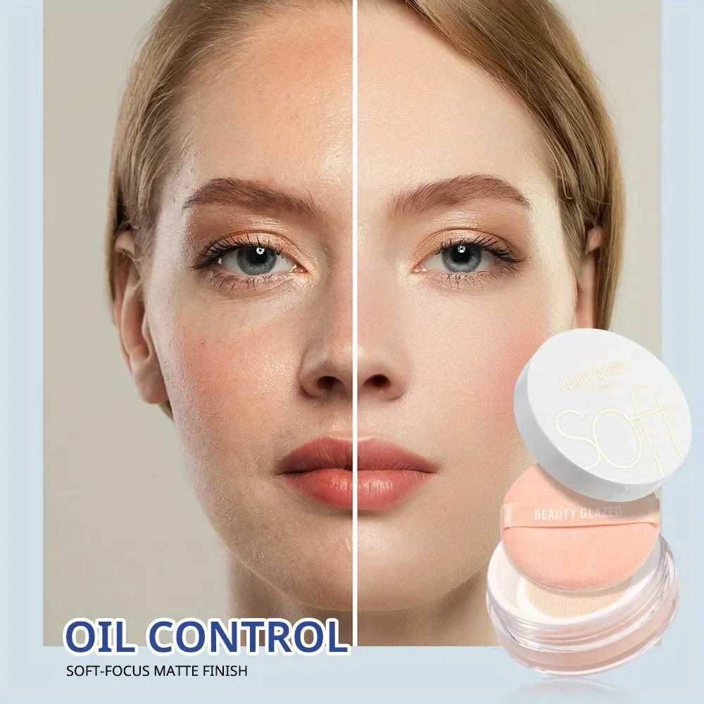 4 colors smooth and lightweight natural matte powder waterproof loose powder sweat resistant matte surface without glossXJ250407