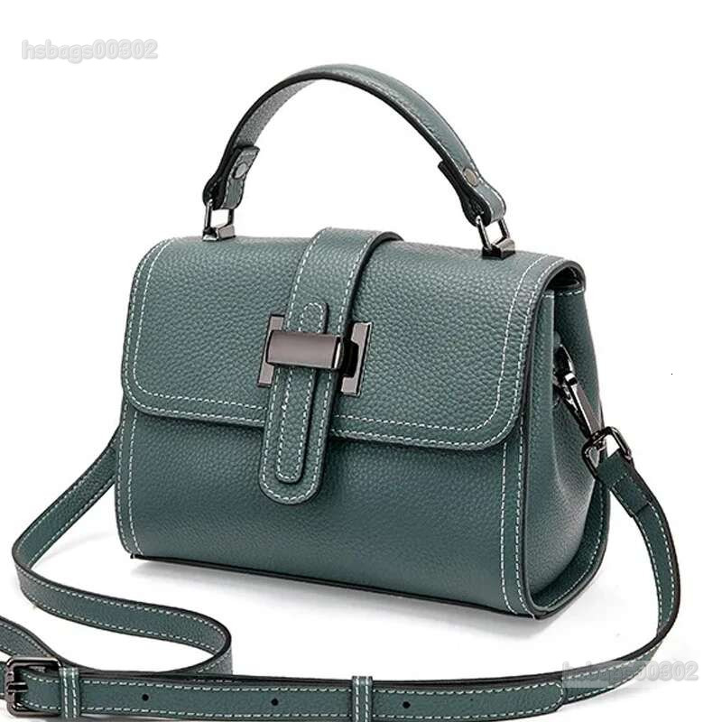 Genuine Fashion Female Summer Crossbody Leather Women's Bags Single Shoulder Tote Small Square Bag