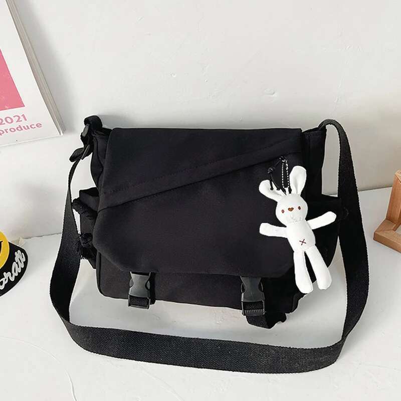 Genshin Impact Anime Handbag Shoulder Casual Zipper Cross Body Tote School Book Students Messenger Bag