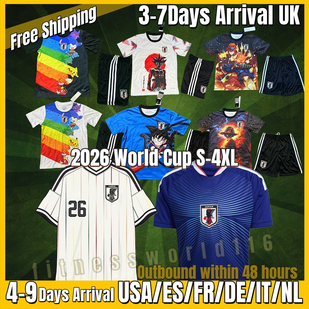 2026 2027 JApan classic Cartoon Soccer Jerseys Cartoon UEDA ITO ISAGI ATOM TSUBASA MINAMINO DOAN KUBO MITOMA 26 27 Japanese uniform World cup Football Uniforms S-4XL