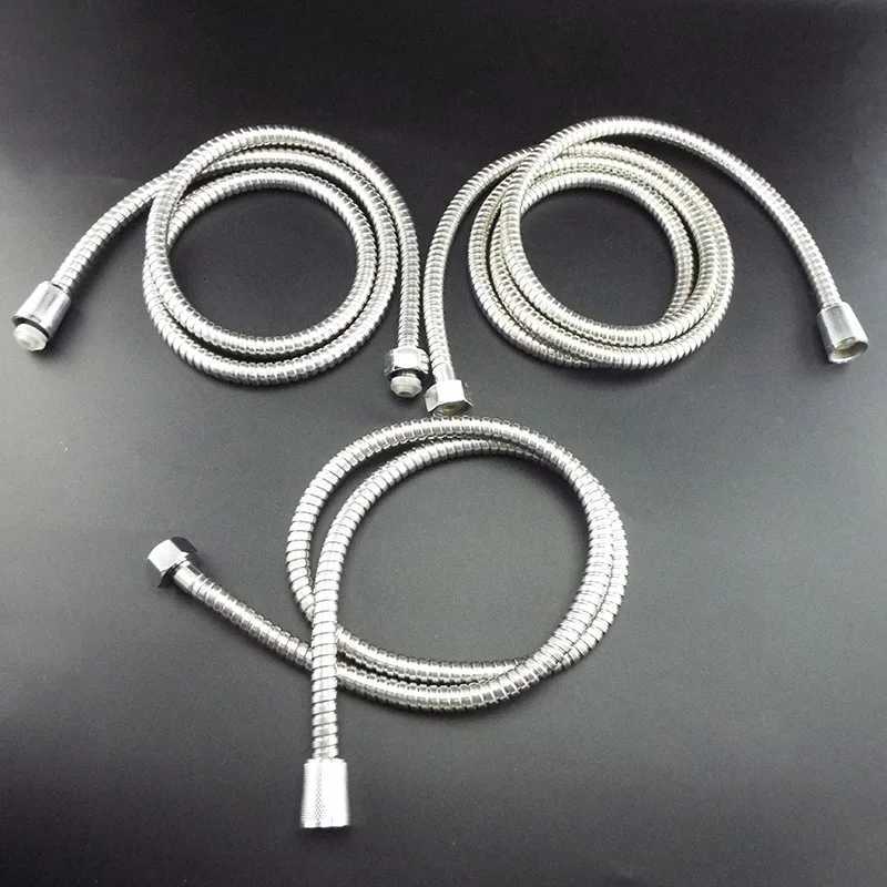 ible Shower Hose Tube Stainless Steel 12m/15/2m Long for he Bathro Shower Water Hose Extension Plumbing Pipe Pling Y251107