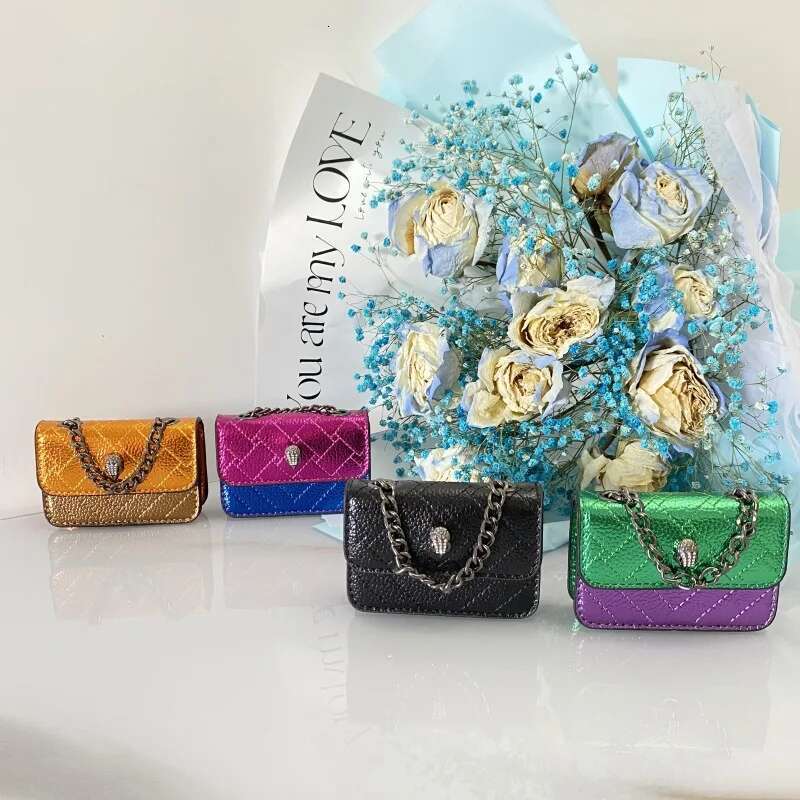Female Hundred Matching Dia Check Embroidery E Chain Small Square 2025 New High-End Texture Super Fire Mini Bag