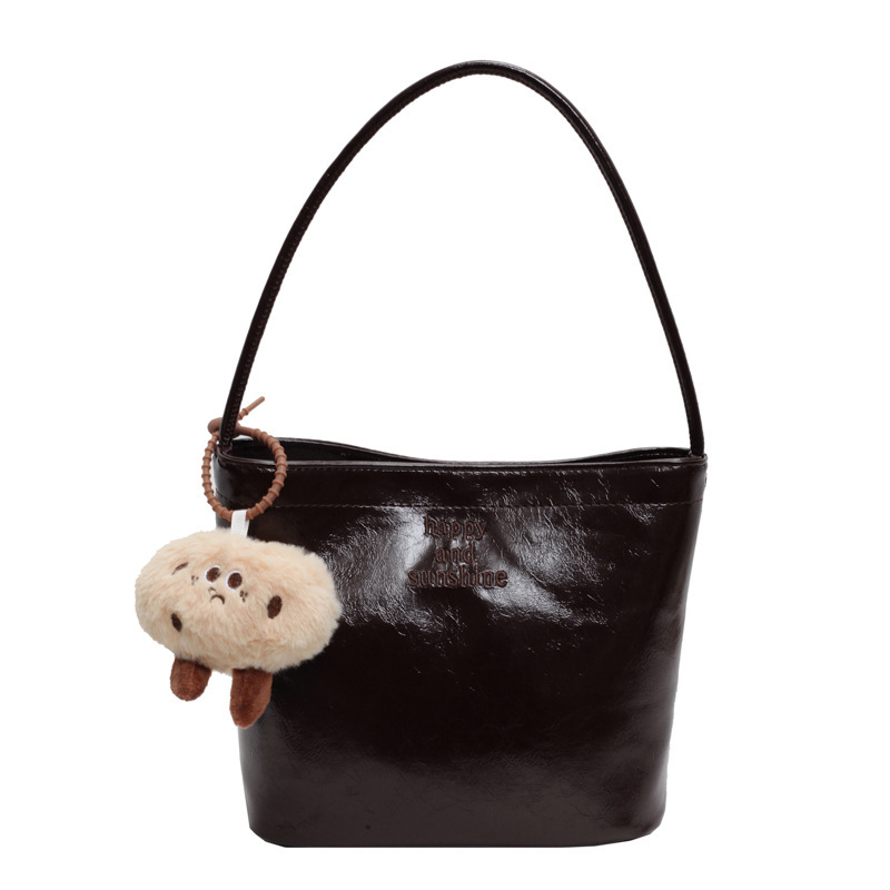 2025S Designer Women S Bag High Beauty Underarm New Solid Color Trendy Personalized Shoulder Ins Commuter Handheld Big Bag