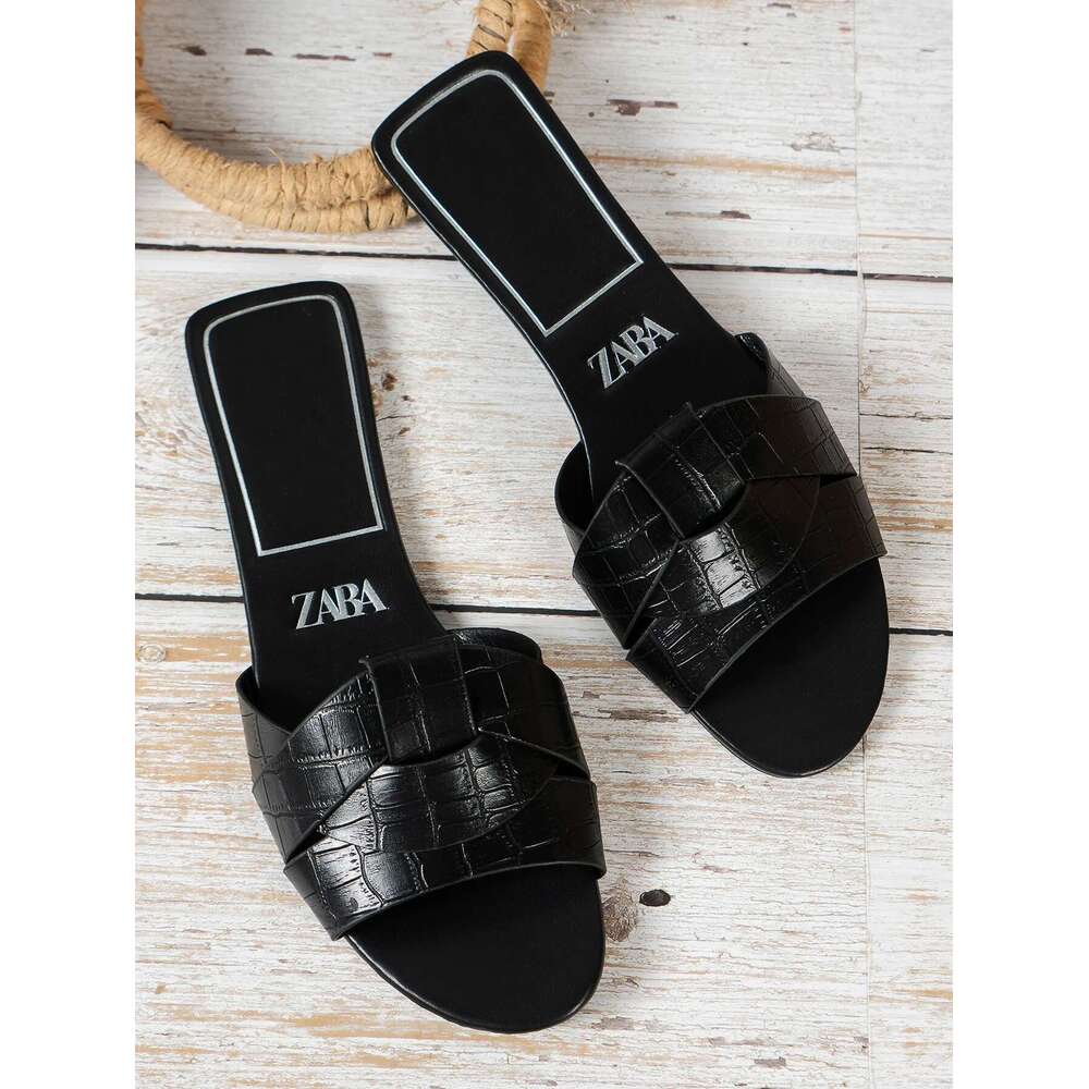 Flat New Designer Slippers Weave comfortable casual bottom slippers summer women's sandals