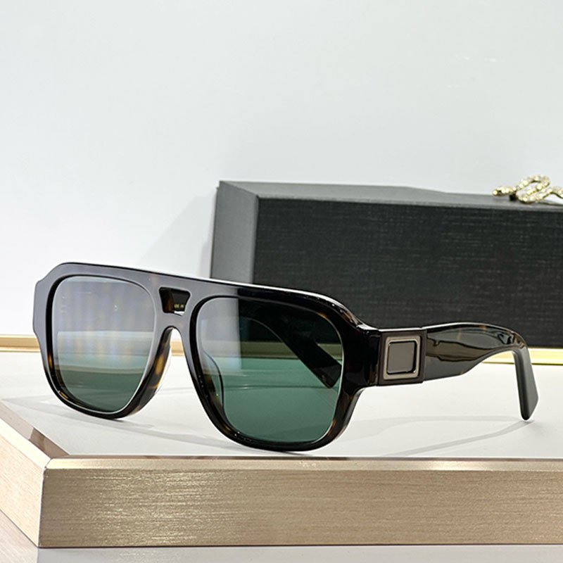 Fashion DNA - Essentials Sunglasses Designer Pilot Mens Acetate Goggles UV400 Protective Outdoor Sports And Leisure Style DG4506