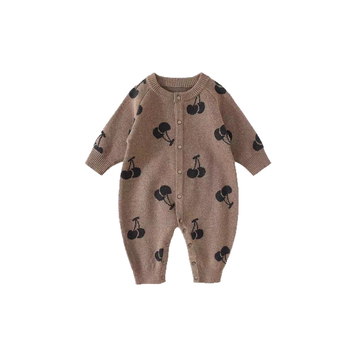 Baby outdoor clothes, autumn clothing, men's and women's knitted sweaters, baby Rompers