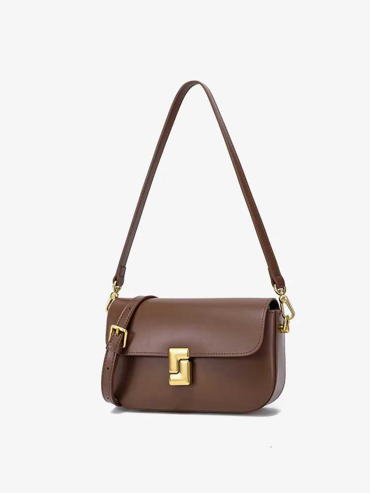 Genuine leather woman bag small square shoulder bag Handbags ladies crossbody bags luxury designer minimalism bag tofu bagW251107