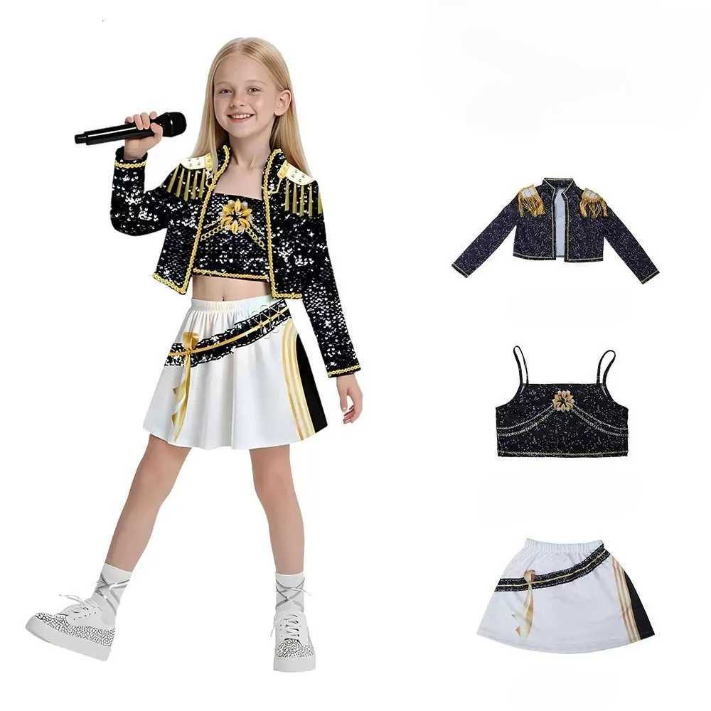 Zoey Rumi Mira Cosplay Costume kpop Women Girls Halloween Carnival Audlt Kids Child Party Role Playing Outfits W251107