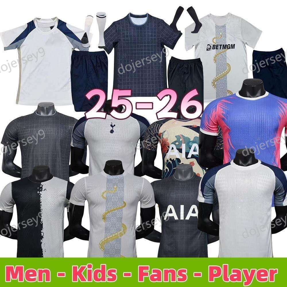 25 26 tottenaham soccer jersey TOTTEN ham spur SON MADDISON ROMERO KULUSEVSKI VAN DE VEN BISSOUMA JOHNSON tottenaham jersey 2025 Football kit shirt top Men kids