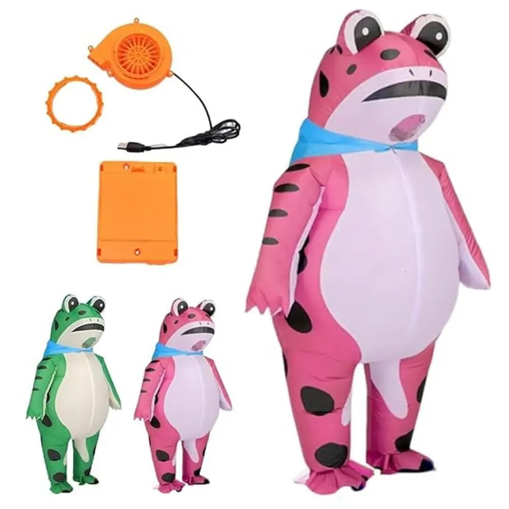 Inflatable clothing - Adult frog - Full-body luxurious and funny inflatable costume - Mens and womens - Halloween 251106 - view 6