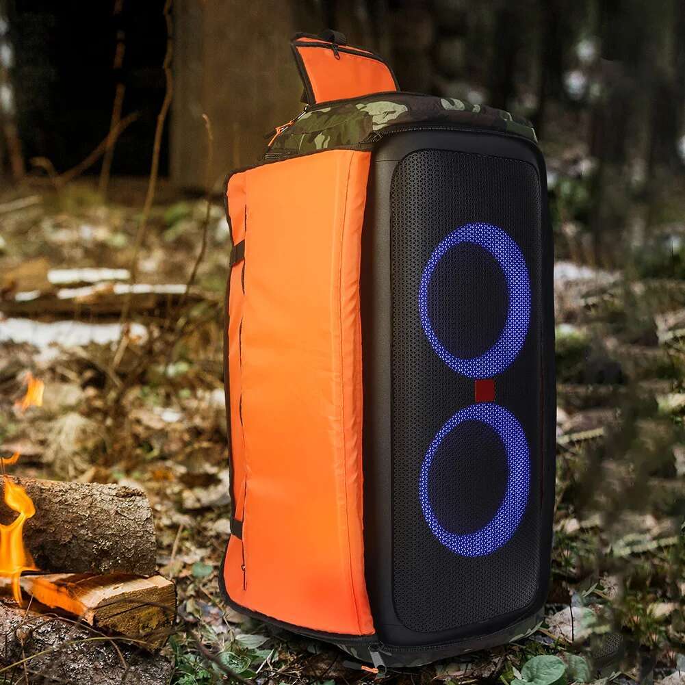 Travel Case Shockproof Portable Speaker Carry Tote Bag Backpack Adjustable Strap For Partybox Stage 320