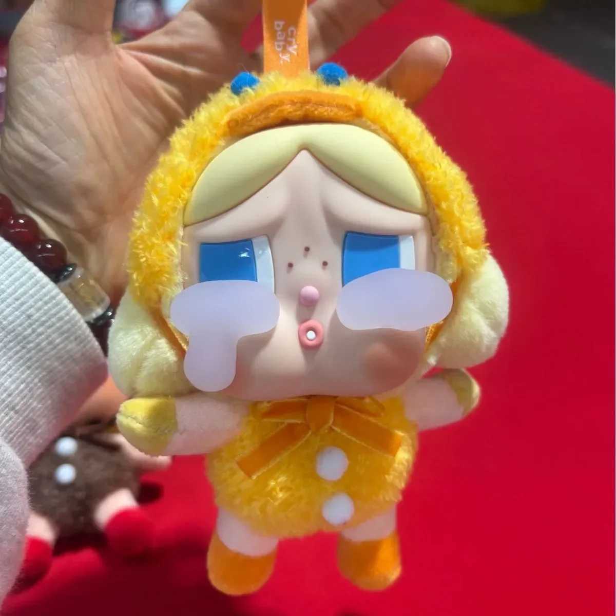 For the mysterious blind box number Crybaby Cry Again series cute vinyl doll toys Crybaby animal pendant keychain dollT250407