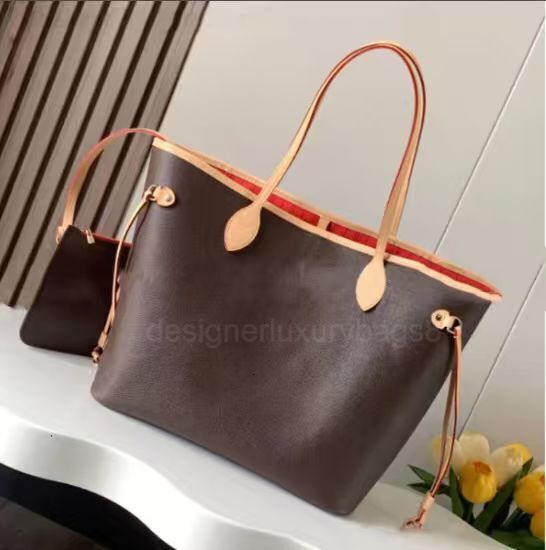 Designer Bag Tote Bag woman large Handbags leather shopping purse Women high quality Luxury Classic Flower Checked lady Shoulder bag size handbags travel bag