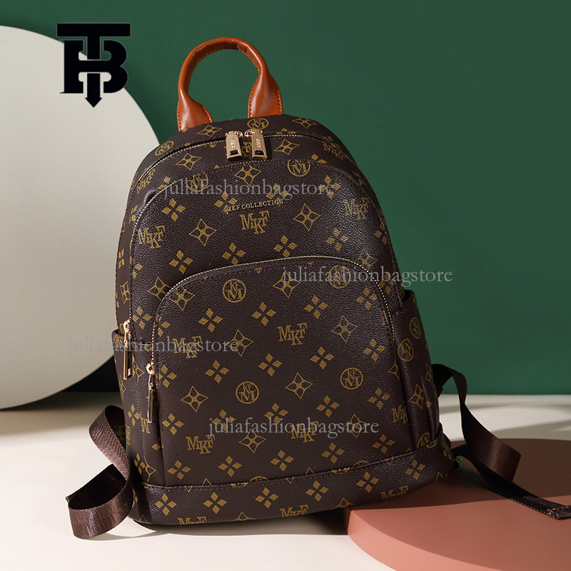TB BHULAMTE New Fashion Vintage Women's Backpack Designer Luxury Korean Multi Functional Travel Bag Large Capacity Student Commuter Backpack Leis