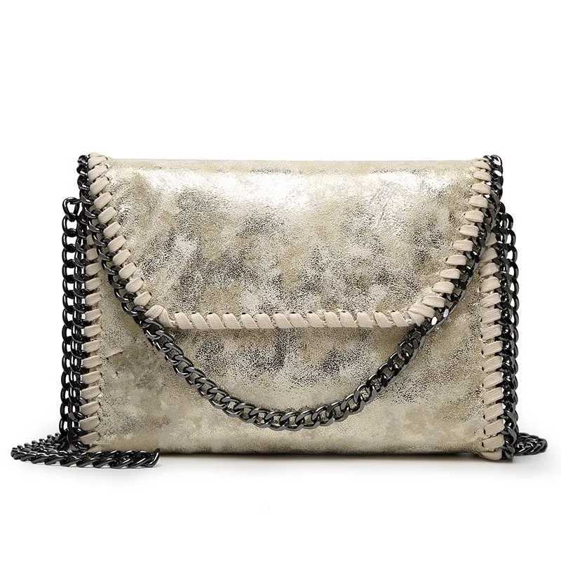 Fashion Chain Bag For Women Shoulder Crossbody Bag Casual Simple Ladies Solid Color Wild Handbag Clutch Bag Messenger BagC250407