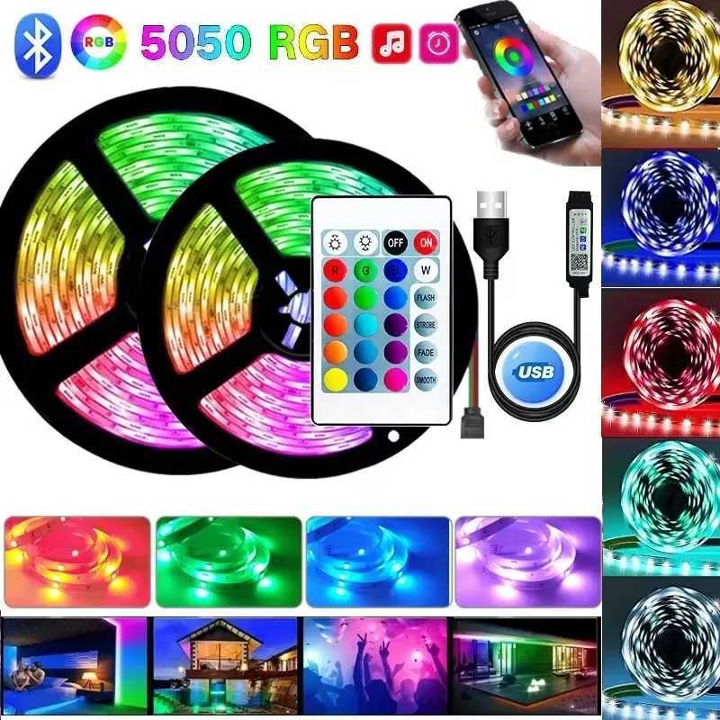 5V Rgb Led Strip Wifi Bluetooth Remote App Control Usb Smart Led Tape Lamp 5050 Smd Flexible Led Ribbon 1-30M Led Light For Room W251107