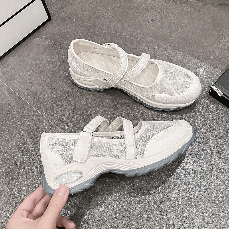 2025 Designer Fisherman's shoes for women in the summer , mesh breathable sleeve for lazy people, loafers, one foot stepping, mesh shoes, thin si