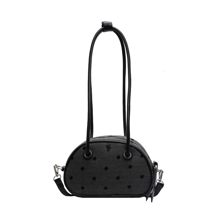 2025S Designer Women S Bag High End Small Square Niche Handheld New Polka Dot Shoulder Bag Fashionable And Simple Crossbody Women S Bag