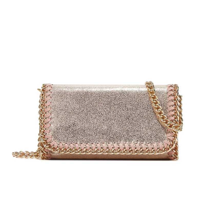 Luxury Designer Mini Crossbody Bag for Women Fashion Chain Shoulder Bag with Phone Purse Wallet Elegant Branded Handheld ClutchC250407