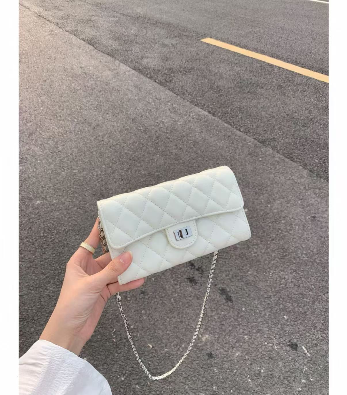 Luxury Bag Women S Bags Versatile Faux Leather Classic Fashion Blue White Medium Zipper Designer Bag Women S Bag Women Daily Use Outdoor Recreation Re