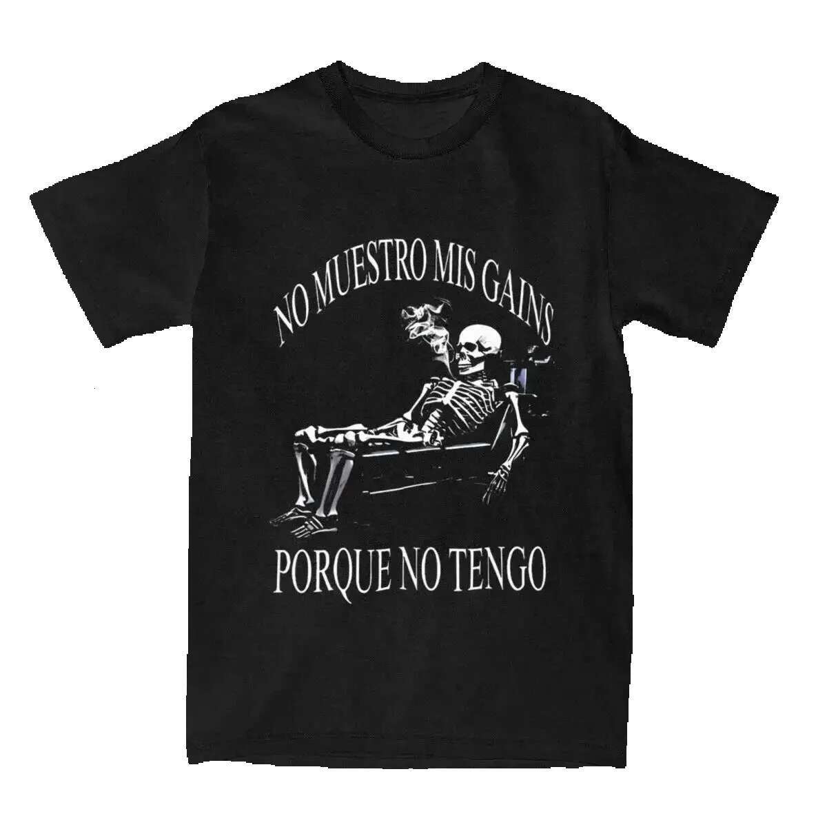Men's retro cotton T-shirt, casual, summer and trendy, NMS toxic Leros calls Ien se Tomo mi Agua