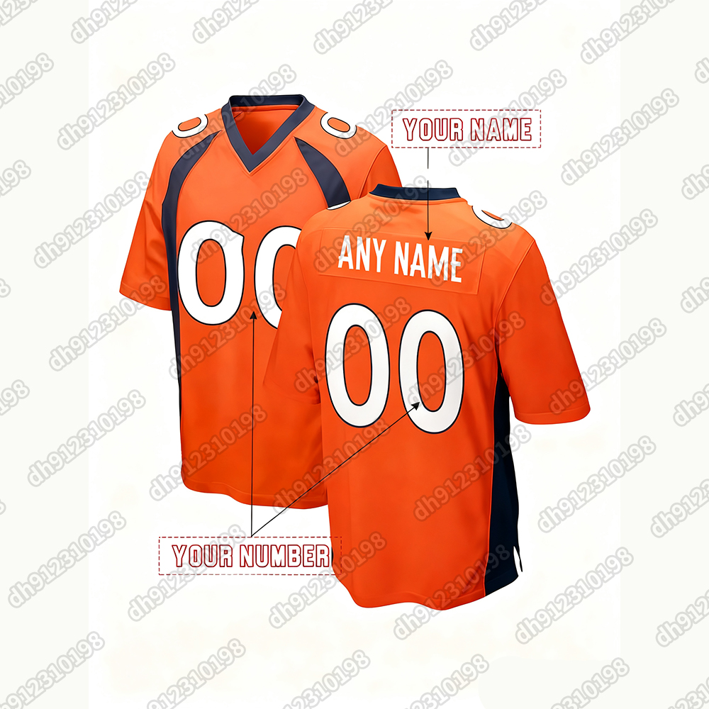 10 Bo Nix 2 Patrick Surtain ll 7 John Elway 14 Courtland Sutton Personalized Customized Football Jerseys Add Any Number Name For Men Women Youth this