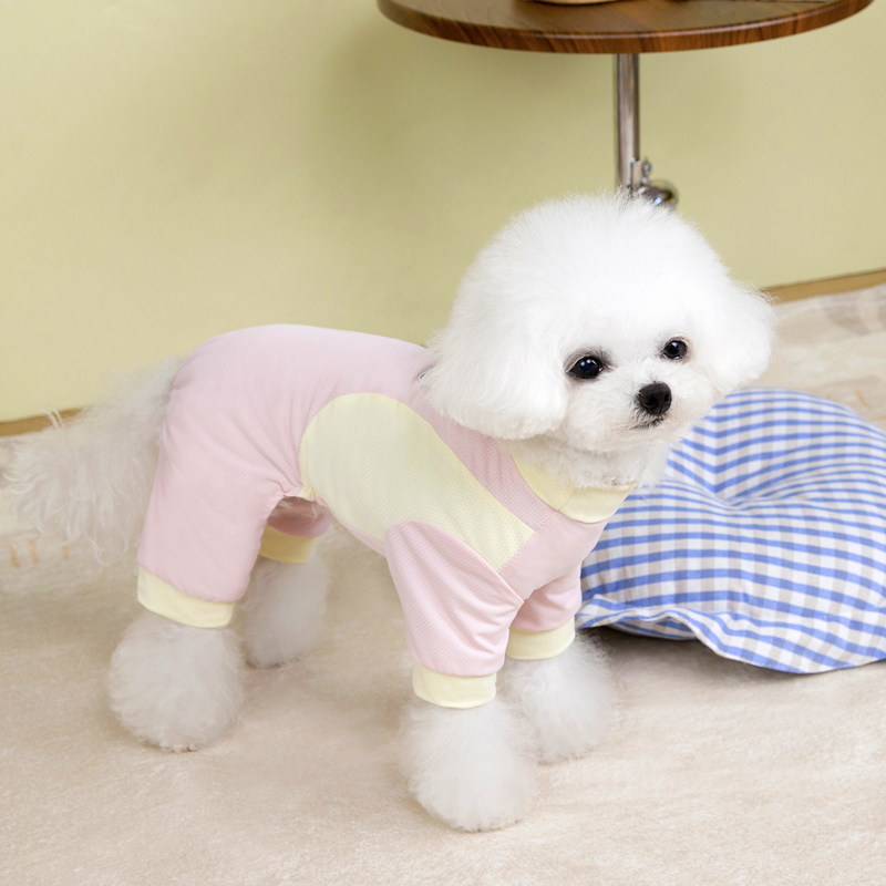 3 Pack Dog Shirt Soft Lightweight Puppy Four Legged Suit, Leisure Small Dog Clothes Summer Breathable Yorkie Chihuahua Clothes for Small Medium Dogs G