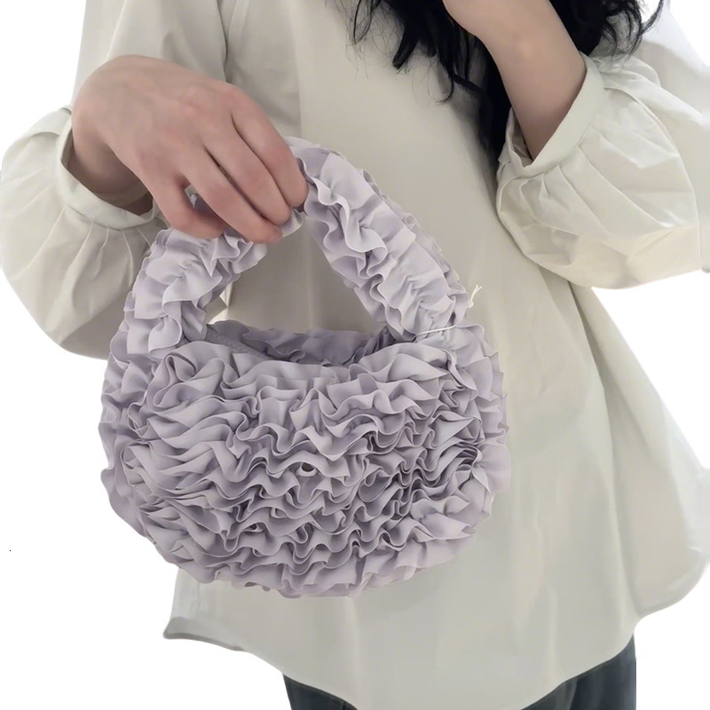 2025 Spring/Summer New Products Fashionable And Versatile Casual Flower Folding Mini Shoulder Handbag Women's Bag Trend
