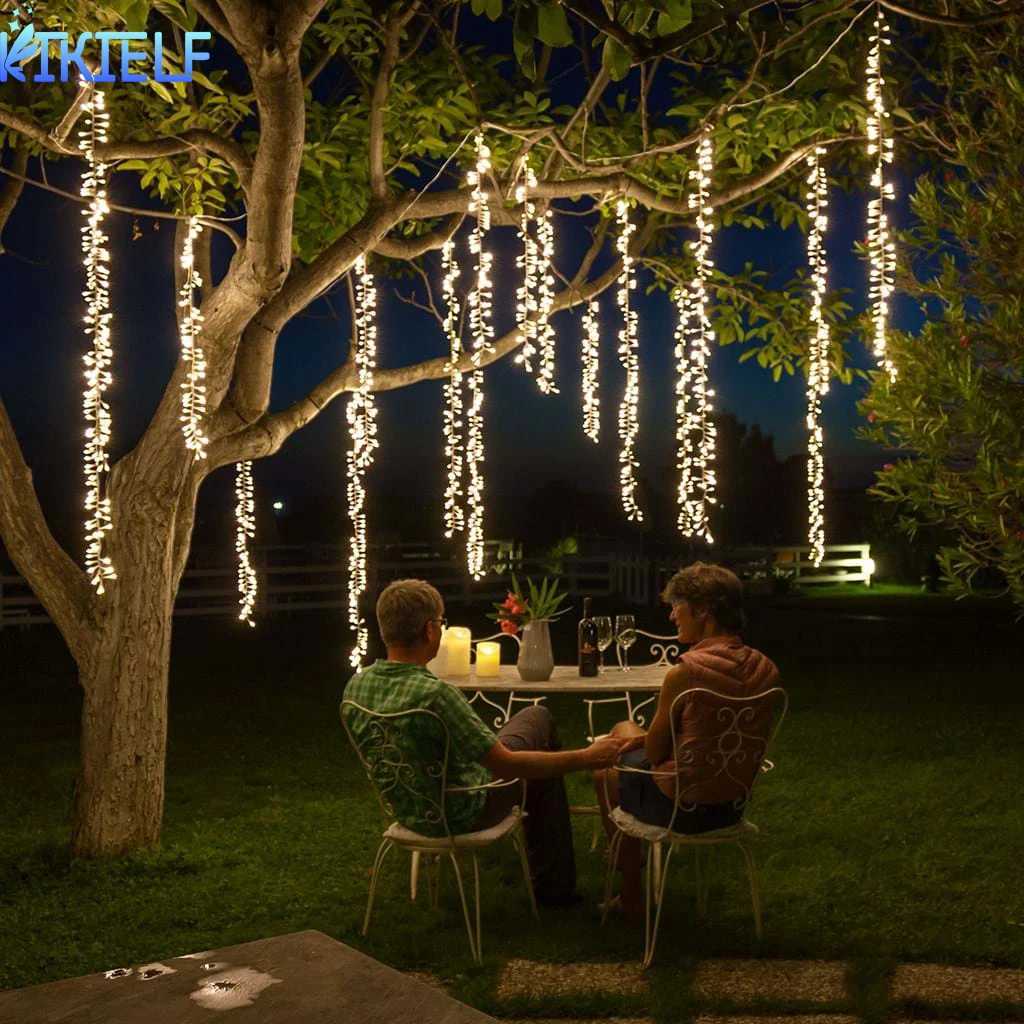 LED String Lights Christmas Garland Led Racimos Fairy Lights For Patio Party Wedding Party Garden Curtain Tree Decoration W251107
