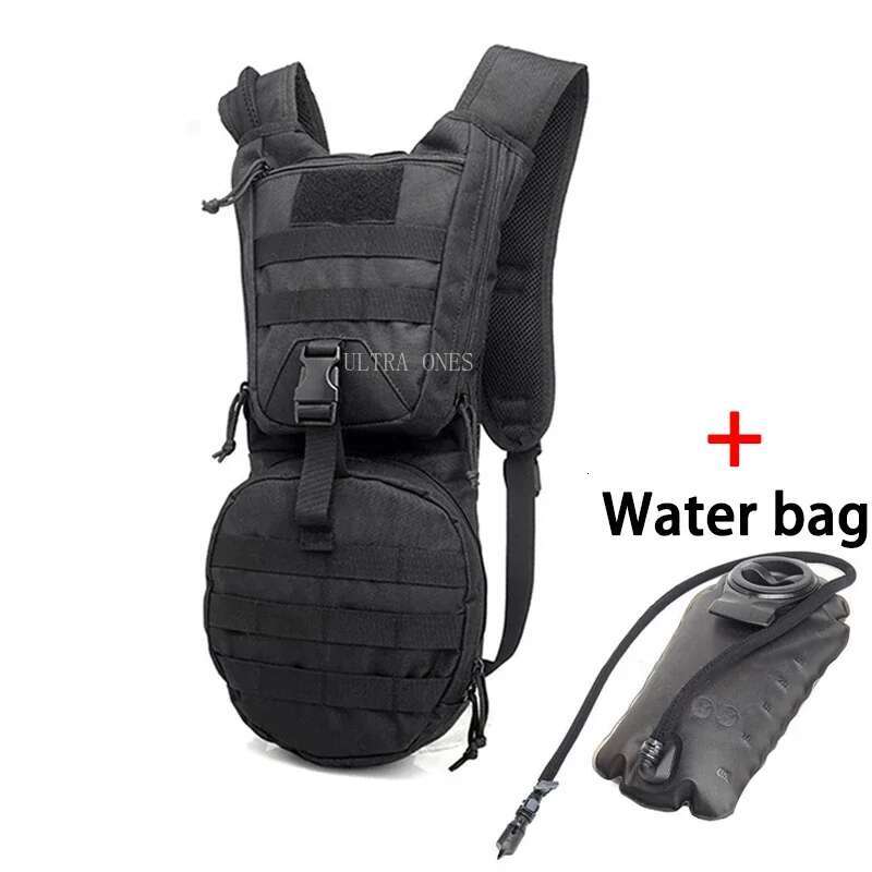 Outdoor Backpack Tactical Combat Training 3L Bladder Bags Hunting Hiking Mountaineering Water Bag