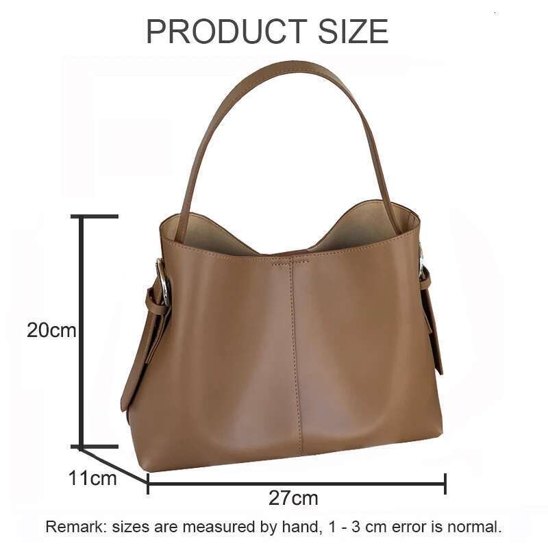 Women's Niche Design Handheld Tote Lady Simple Commuter Crossbody Single Messenger Shoulder Bag For Female Colleagues