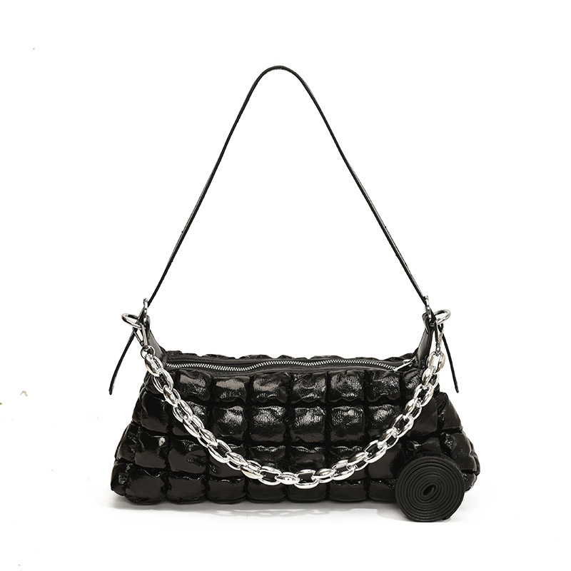 2025S Designer Women S Bag Single Shoulder Solid Color Casual Women S New Autumn Winter Armpit Bag Fashionable And Trendy Crossbody Bag