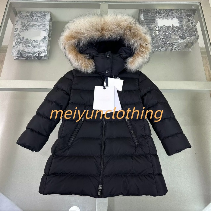 2025 Winter Designer Kids Coat Luxury Down Jacket For Kid Designers Baby Outerwear Children Warm Coat Boy Girl Clothes size 100cm-160cm a2