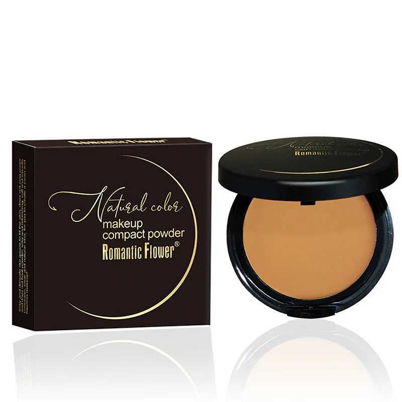 6-color matte surface pressed powder 24h oil control natural powder foundation make-up full coverage waterproof durable makeupXJ250407