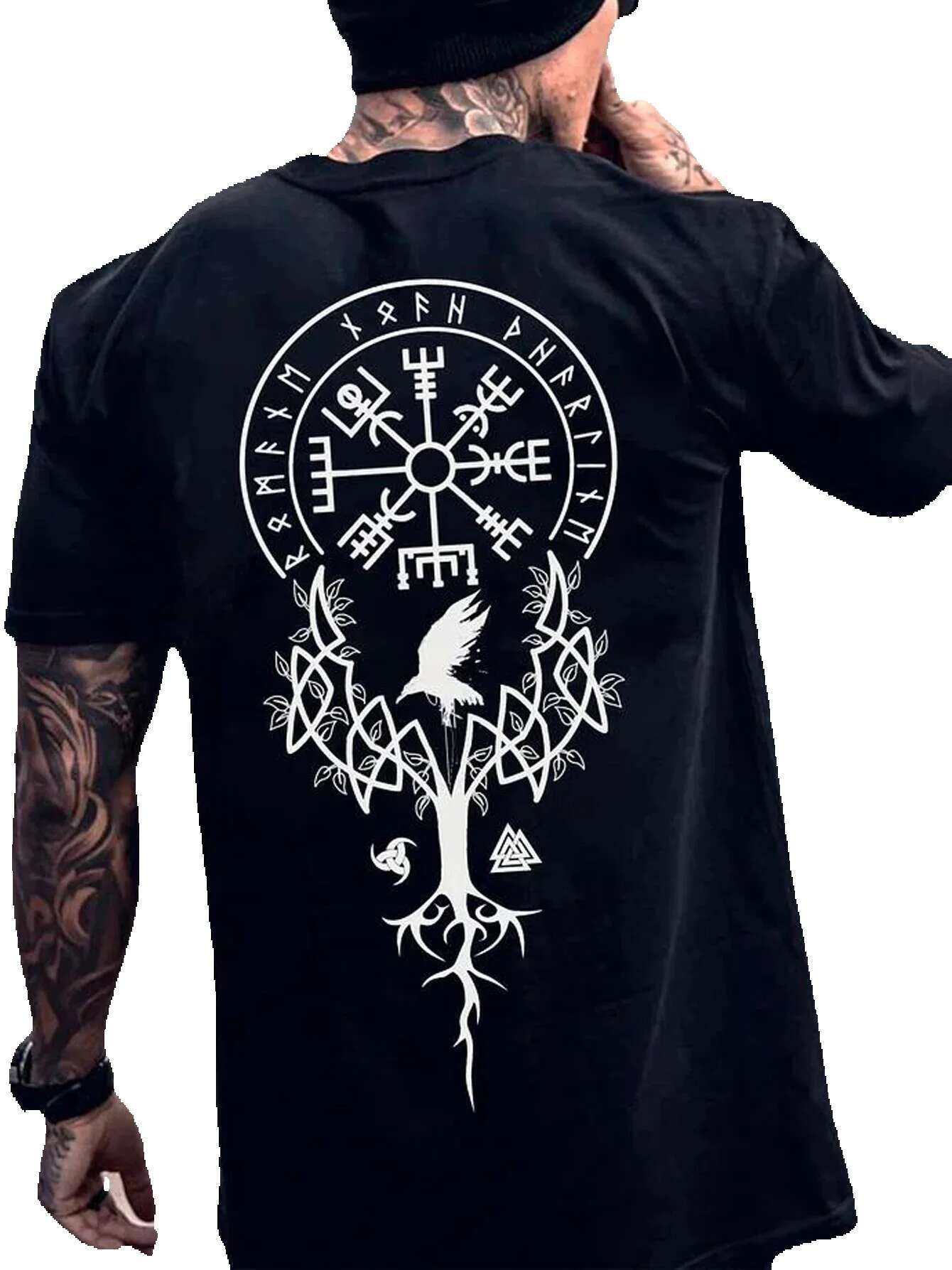 Men's and women's short sleeved round neck T-shirts, streetwear, Gothic style, 3D printed totems, graphics, Y2K, Haruku