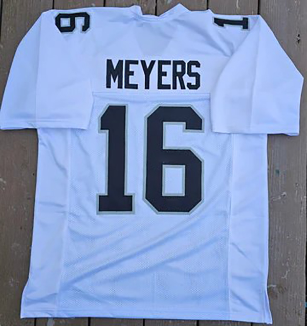 98 Crosby Custom Football Jersey O'Connell Bowers Ridder Abdullah Laube Mattison Jerseys Any Name Number