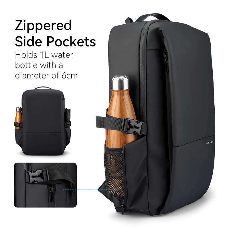 Markryden Business Laptop Daily Working Oxford Men Black Shoulder Bag Large Backpack