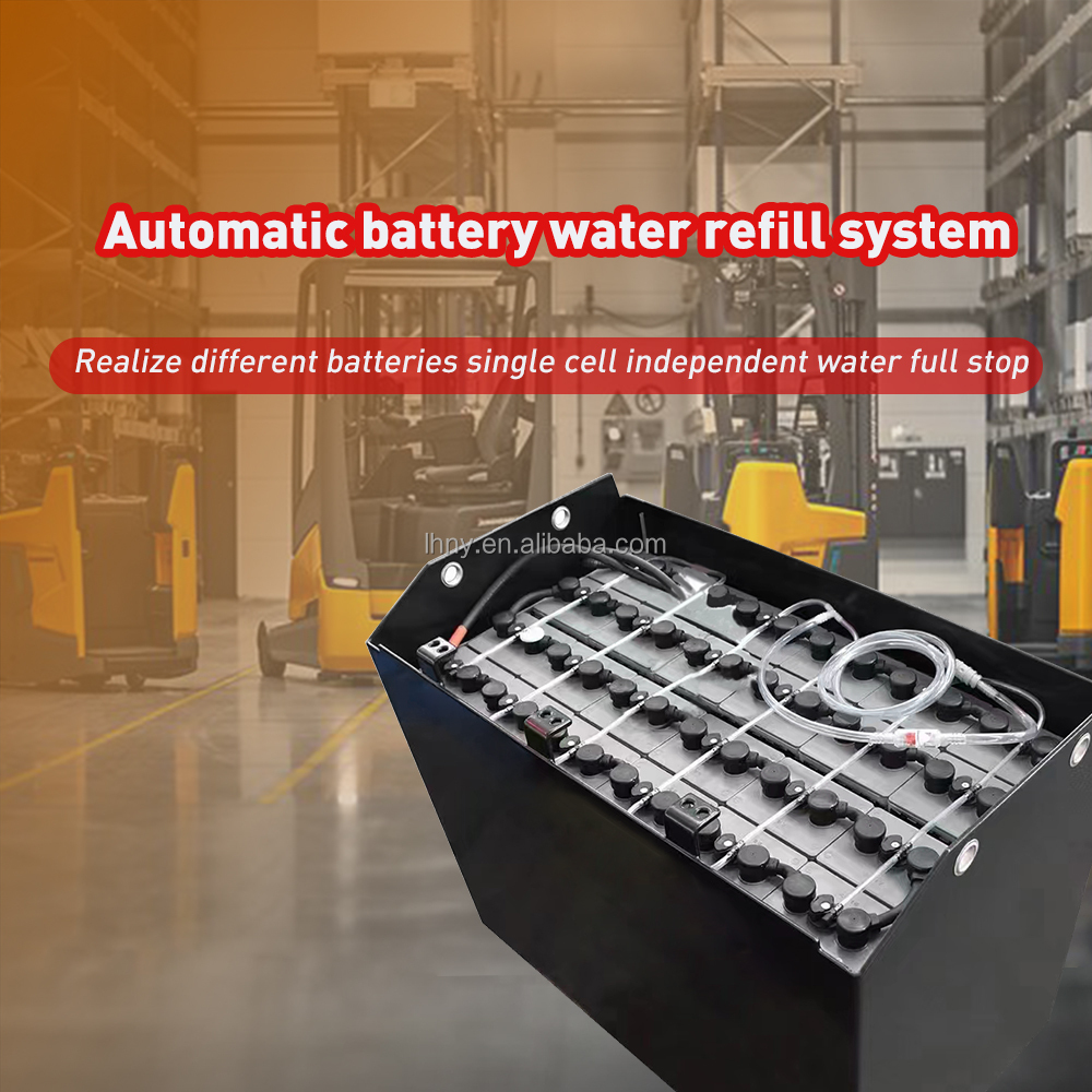 24V Forklift Battery Automatic Water Adding System Battery Watering Technologies Flowrite Battery Watering System