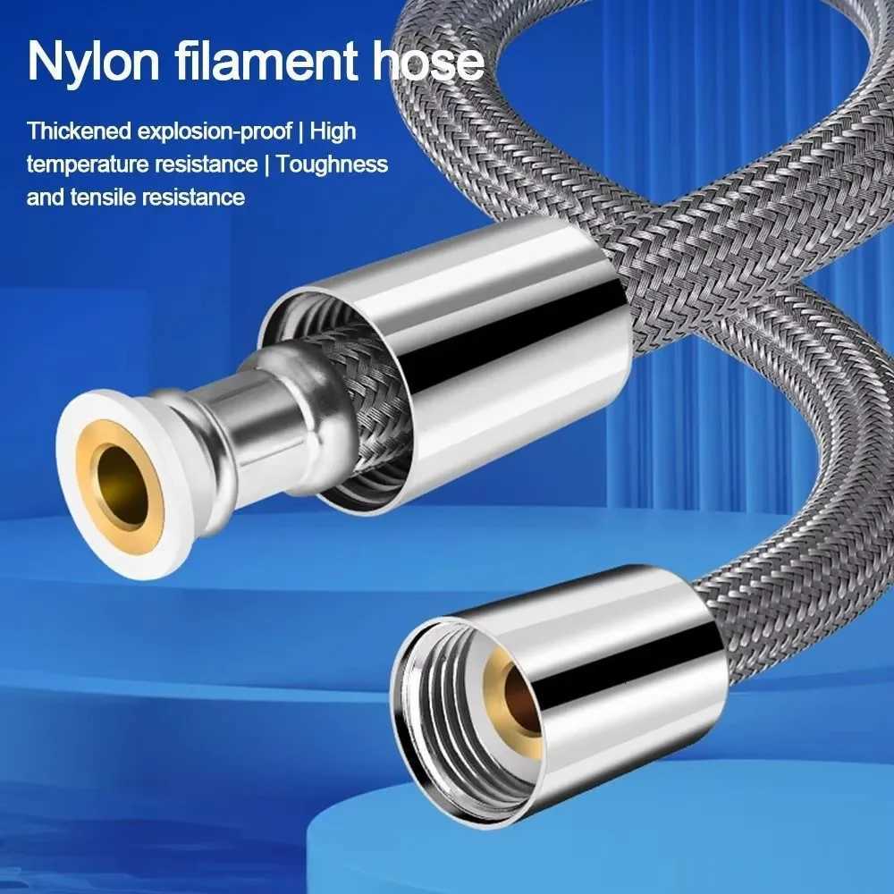 15/20 Meter Bathro Nylon High Pressure Smooth Shower Hose ible Handheld Anti Winding GI/2 Universal Pipe Tube Y251107