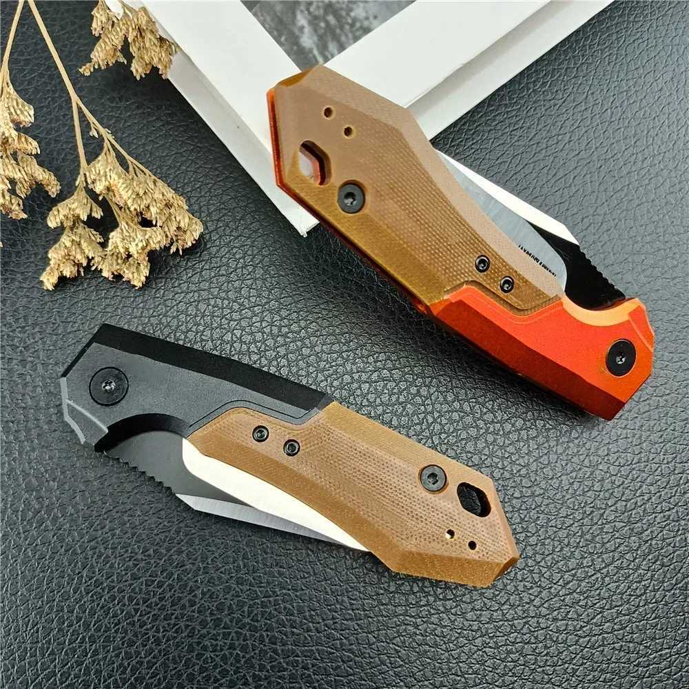 KS 7851 Launch 19 Folding Knife CPM-154 Blade Outdoor Camping Hunting Pocket EDC Utility Kitchen KnifeZ250403