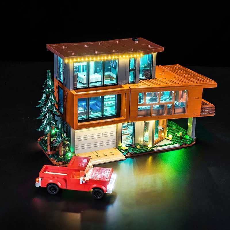 Vonado 5V LED lighting 21354 set suitable for Twilight The Cullen House building block gift excluding building blocks K251106