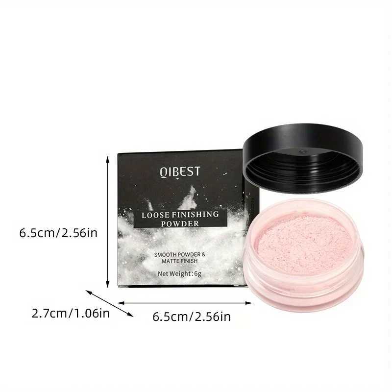Matte oil controls loose powder delicate and unobstructed powder matte oil controls makeup settingsXJ250407