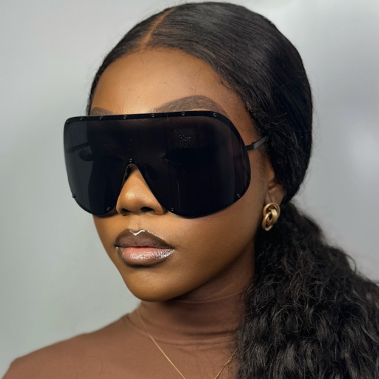 Designer Sunglasses For Women Men Sunglasses Fashion Classic Super Big Frame Sunglasses Luxury Polarized Goggle Pilot PC Frame Oversized UV400 Eyewear