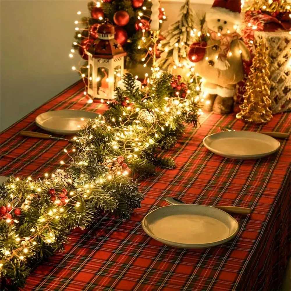 1PC 3M100LED/6M200LED/9M300LED/12M400LED Christmas USB with remote control firecracker light stringused for party decoration W251107