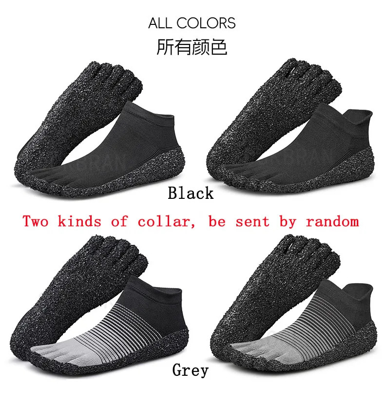 Unisex Sock Aqua Shoes Swimming Sneakers Yoga Minimalist Beach Sports Barefoot Ultra Portable Lightweight Five Toes High Elastic 250402