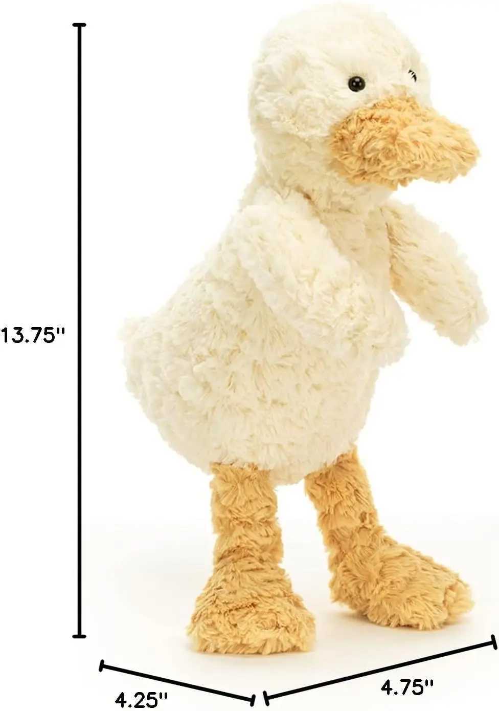 Duck Stuffed Animal Medium 14 inches- Ducks and Ducklings Plush Toy - Classic Childrens Gift C251107 Y260128