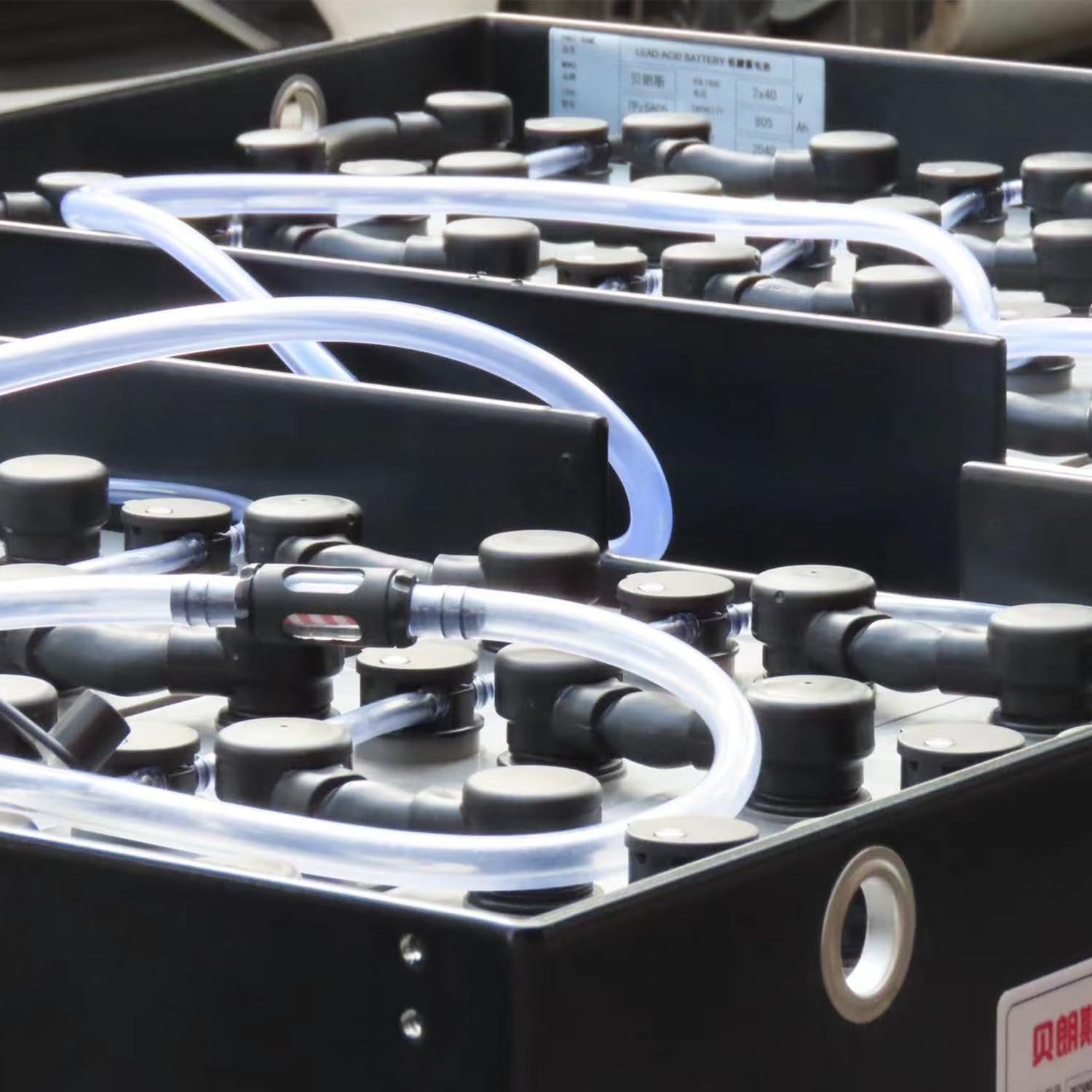 72V Battery Watering System - Forklift Battery Watering System 72V- Golfcart Battery Watering Filler