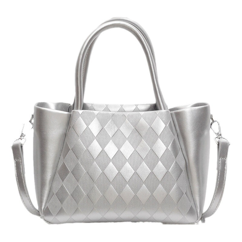 2025S Designer Women S Bag Korean Trendy Handbag Women S Winter New Simple Shoulder Casual Cross Body Texture Design Tote Bag