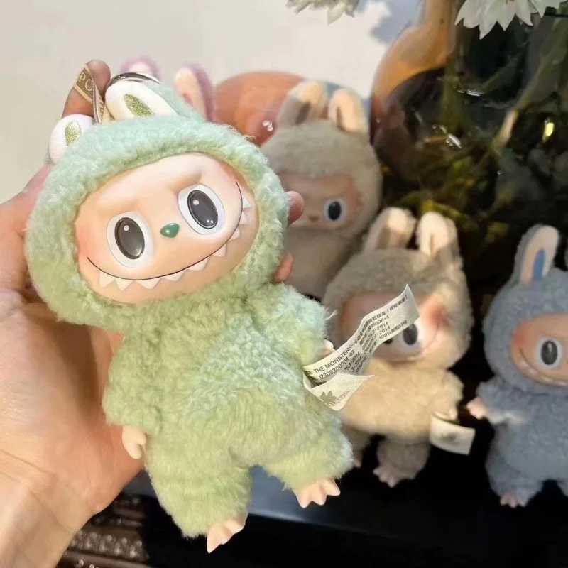 2024 New Ordinary Style Blind Box Labubu Monsters Exciting Macarons Series Toys Cute Action Animated Characters Dolls Childrens Gift ToysT250407