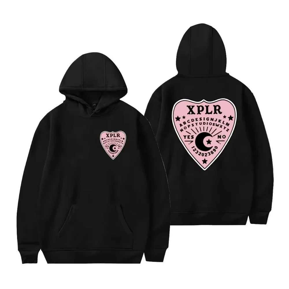 2025 Sam and Colby XPLR Mens and Womens Hooded Sweatshirt Long sleeved Hooded Sweatshirt Warm Street Clothing Winter TopY251107